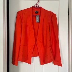 Orange blazer